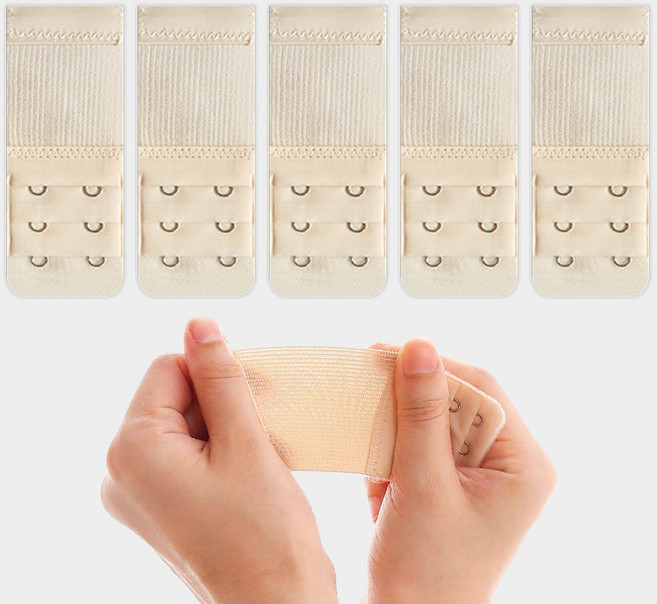 브라 연장후크 밴딩 연결고리 2단/3단 매직 연장후크