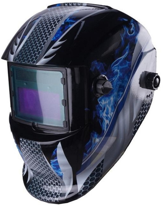 YAPOGI 태양열 방진 자동 용접면 용접마스크 GSA100-Str, 1개, 트루 컬러 렌즈