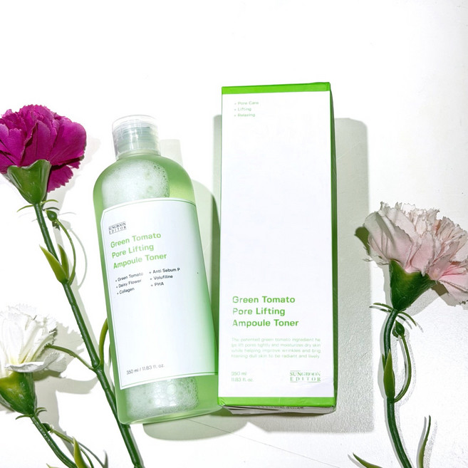 韓國 SUNGBOON EDITOR 綠番茄化妝水 Olive Young, 1件, 350ml