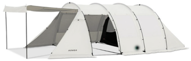 코베아 몬스터 텐트, 아이보리색상, 4인용