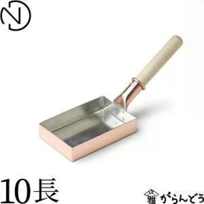 일본 정품 100년 전통 나카무라 구리 계란말이팬, 10장(10cmX15cm), 1개