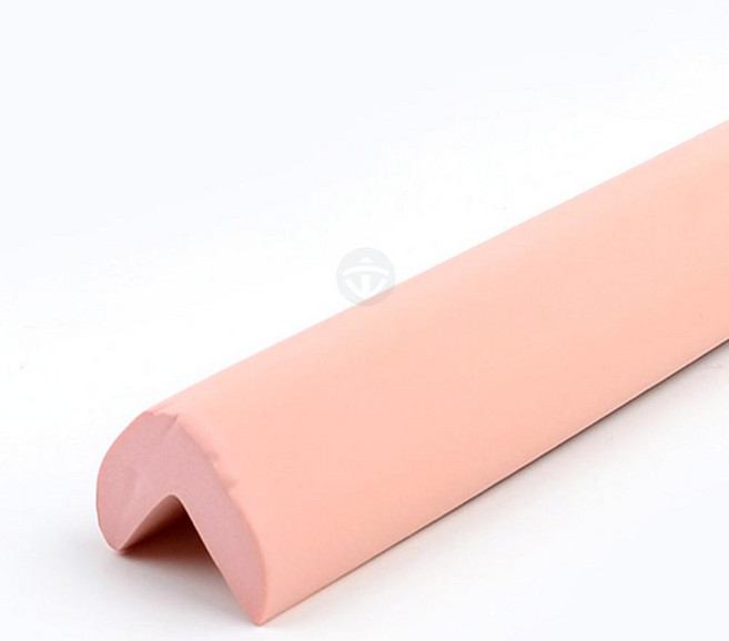 스폰지형모서리보호대 쿠션 코너 가드 안전 기둥 1P, 핑크-대, 1개