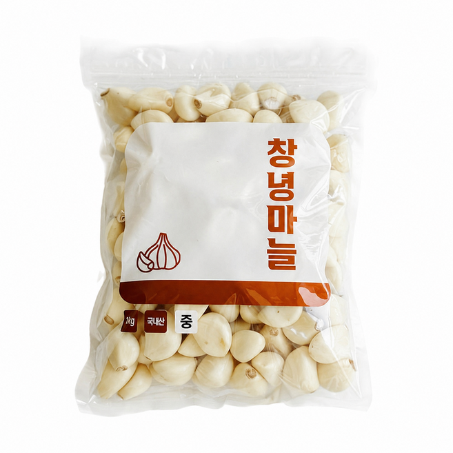 2위 - (짓다팜) 깐마늘 창녕 국산마늘(중) 최상품 특품 당일제조, 1개, 200g