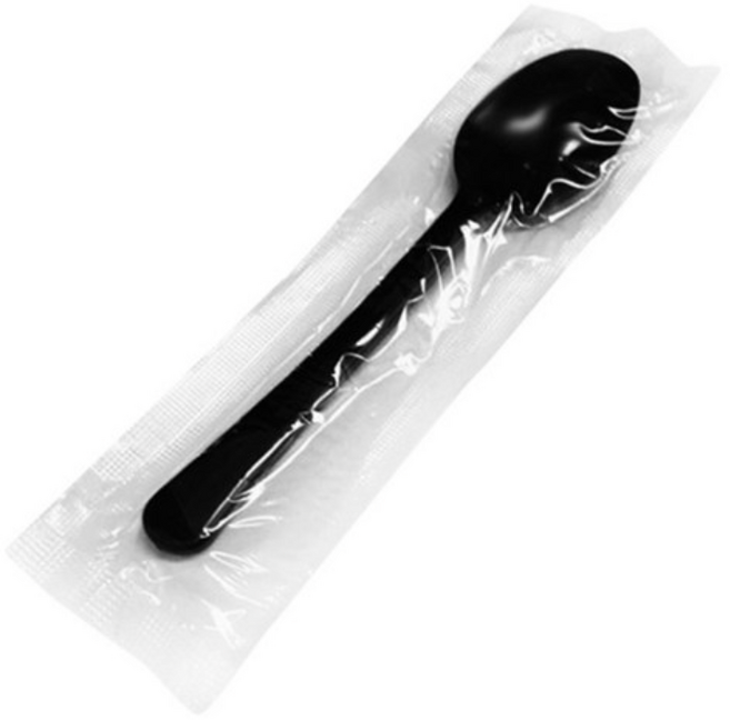 봄91 블랙 스푼 낱개비닐포장, 50개입, 1개