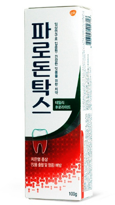 파로돈탁스 치약 100g, 1개