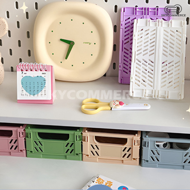 8칸 서랍정리함 수납정리함 정리용품, 그레이, 1개