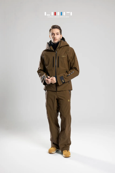 23-24 3L HARDSHELL C4 MEN'S 레귤러핏 스키복 ((BLUE BLACK DARK BLUE GREEN DARK BROWN)