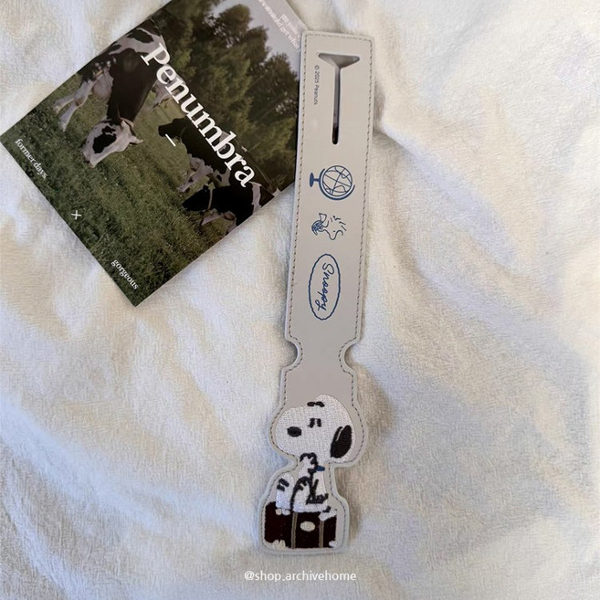 피너츠 스누피 여행 가방 골프백 이름표 러기지택 캐리어 네임택