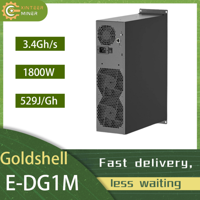 Goldshell E-DG1M 스크립트 알고리즘 에코 채굴기 BEL DOGE LTC 강력하고 조용한 3.4Gh/s, 1개, 01 E-DG1M 3.4Gh, 한개옵션1