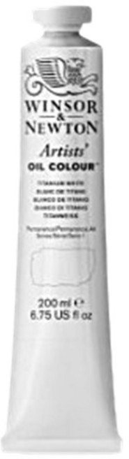 윈저&뉴튼 아티스트유화물감 200ml 티타늄화이트/징크화이트, 644번 티타늄화이트