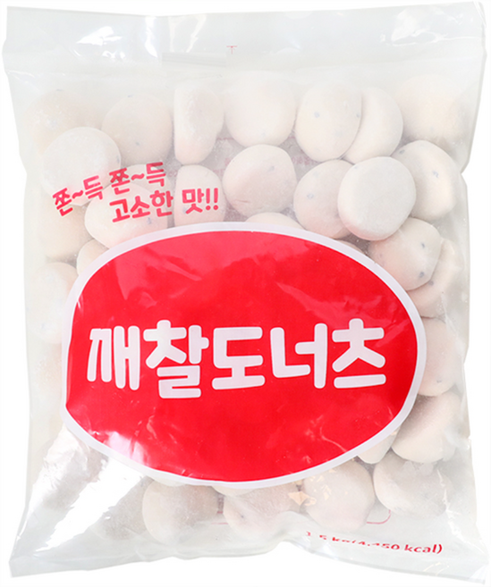 케이푸드_두리두리식품 쫀득쫀득 고소한 깨찰도너츠, 1개, 1.5kg
