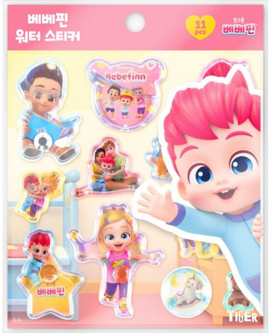 핑크퐁 베베핀 워터 스티커, 도서