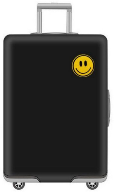 호미존 고탄력 캐리어 커버 여행용 먼지 차단 보호커버 20 24 26 28 30 32 인치 스마일버전