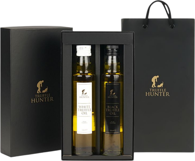 트러플헌터 블랙 화이트 트러플오일 듀오 선물세트, 250ml