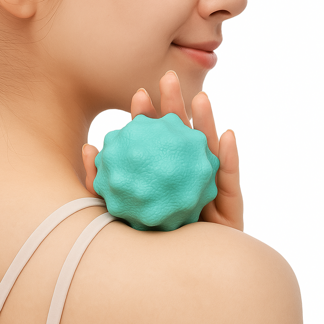 홀리크 릴리즈볼 근막 지압 마사지볼, 민트 그린, 1개