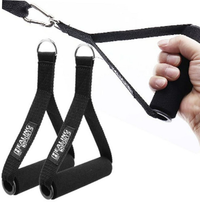 밴드 근력운동 풀업 튜빙밴드 핸드그립 고무, 본상품선택