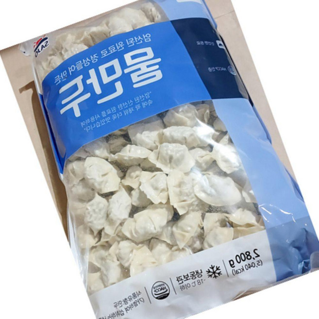 분식집 물만두(사조오양 냉동 2.8K) 대용량
