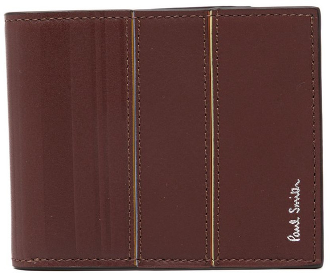 폴스미스 스트라이프 레더 지갑