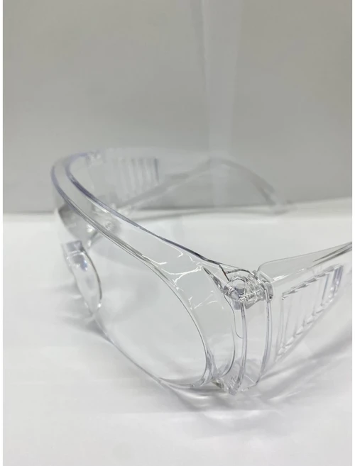 防霧護目鏡 全罩防飛沫防塵護目鏡 抗UV400 可戴眼鏡者適用, 1個, 透明