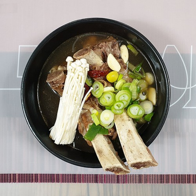 평촌갈비곰탕 왕갈비탕, 5개, 850ml