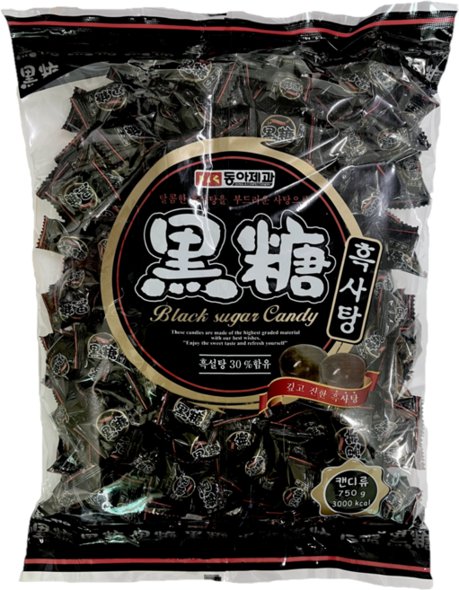 동아제과 흑사탕, 750g, 1개