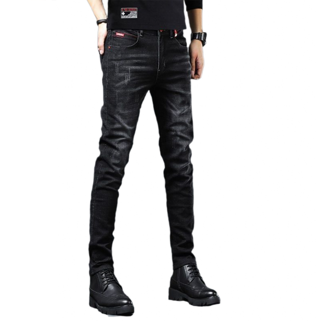 남성 기모안감 일자 슬림 청바지 뉴타임즈Men's jeans