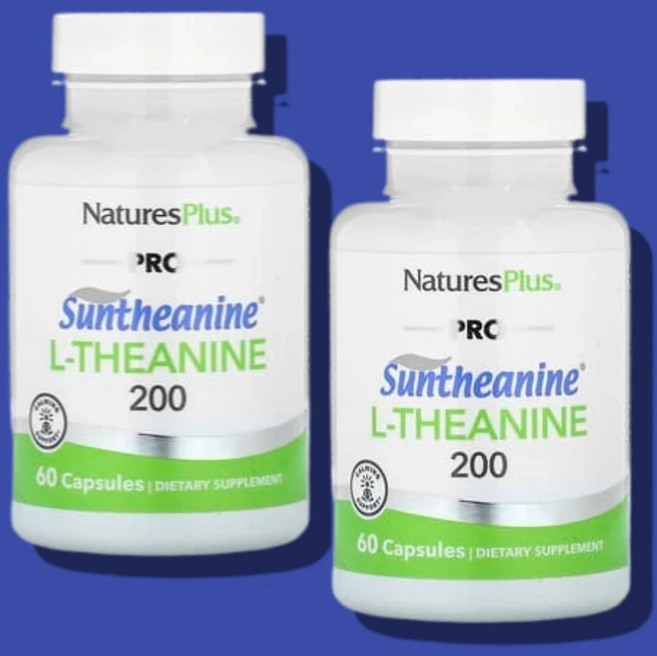 L-테아닌 200 NaturesPlus 네이처스플러스 Pro Suntheanine 캡슐 60정 2개 - 쿠팡