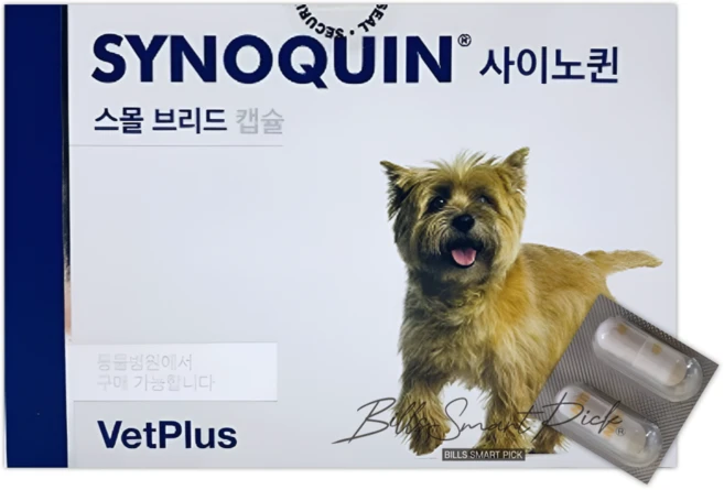 뱃플러스 사이노퀸 영양제 소형견, 30정, 뼈/관절강화, 1개 - 쿠팡