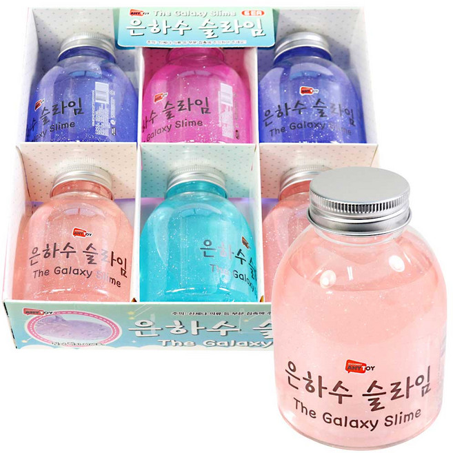 (애니토이) 은하수 슬라임 6개입X1갑, 1세트, 단품