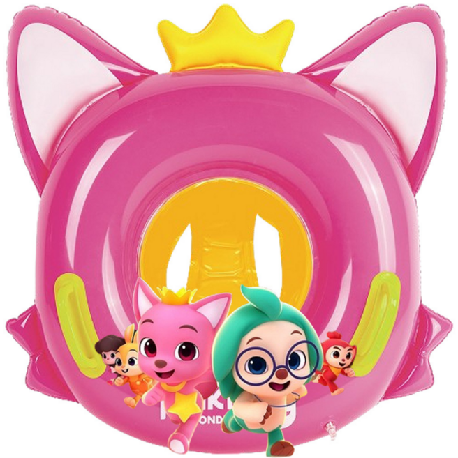 위니코니 핑크퐁 원더스타 쿠션 보행기 튜브, 혼합색상, 1개