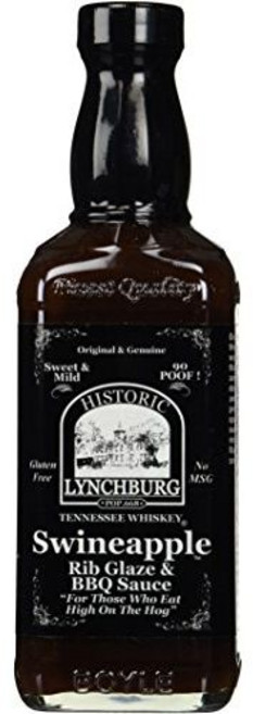 히스토릭 린치버그 테네시 위스키 스와인애플 립 글레이즈 & Historic Lynchburg Tennessee Whiskey Swineapple Rib Glaze & Dippin, 1개