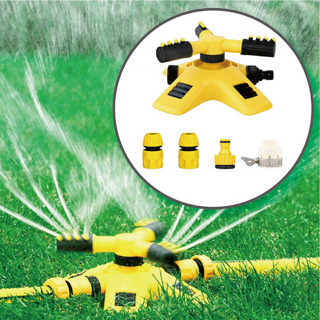 소미소 자동회전 잔디 물분사기 스프링쿨러