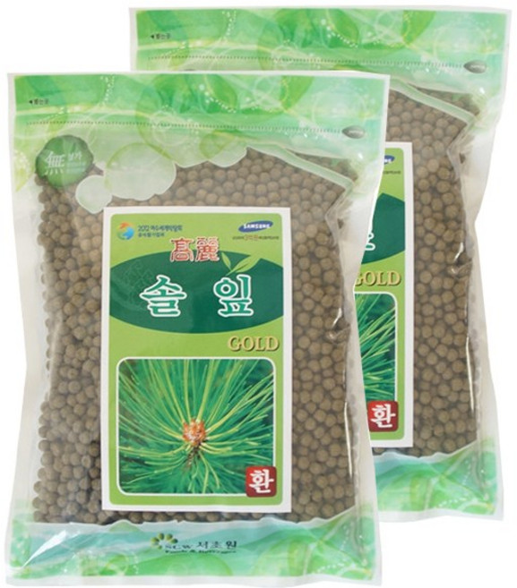 서초원 솔잎환골드(지퍼백) 600g (300g 2개), 2개, 300g