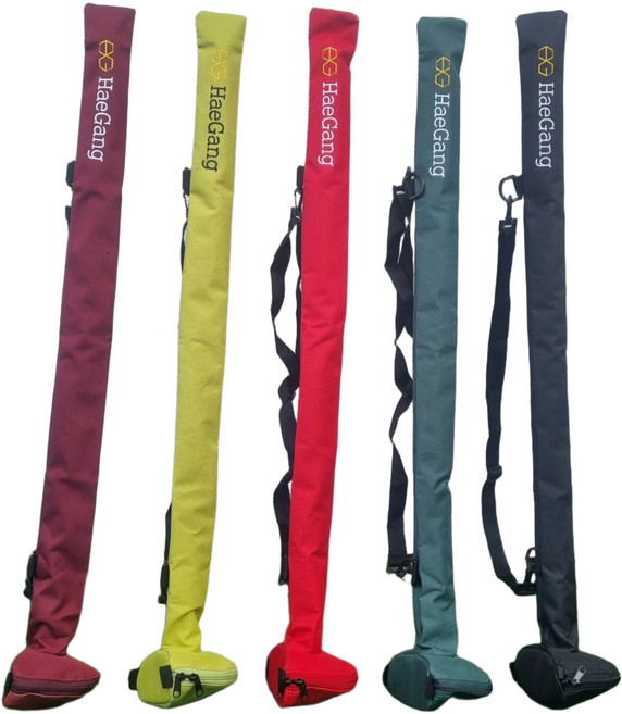 파크골프 가방 끈 클럽 보호 커버, 끈 클럽 보호 가방 버건디