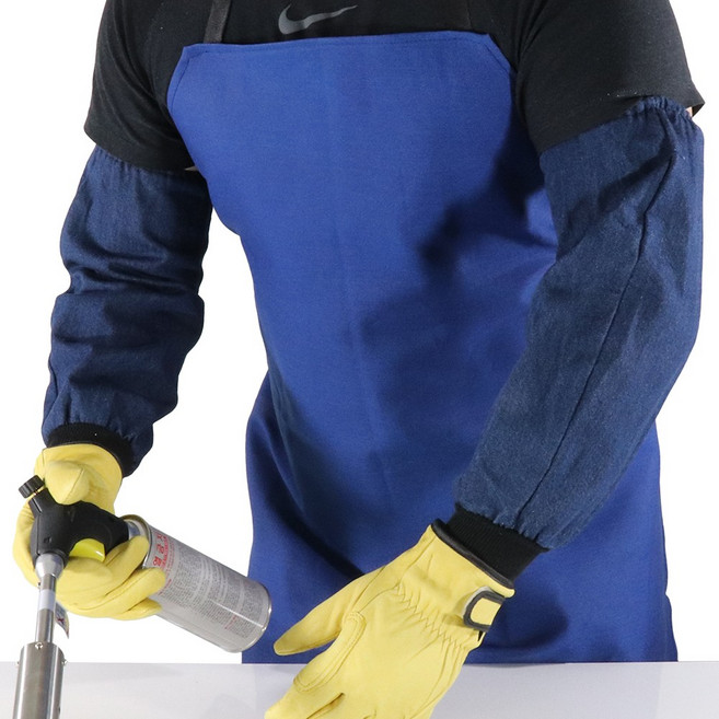 청토시 AS9 용접토시 작업팔 가죽 면토시, (A2) 스마토청토시 AS-1B, 1개