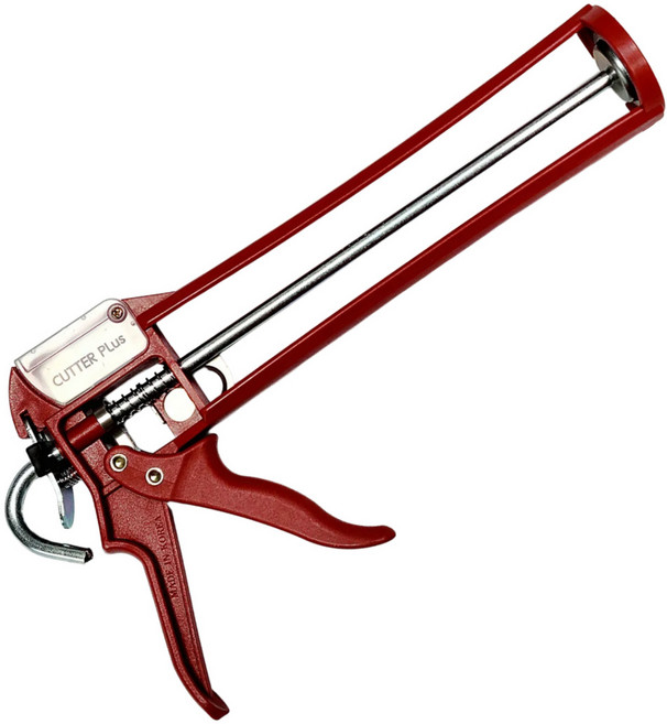 퀵마켓 실리콘 커터건 내충격성 강화(유리섬유 함유) 커터플러스건, 1개