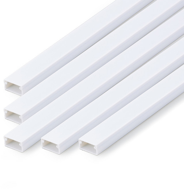 조은몰드 사각 전선몰딩 4호 5p 백색, 5개