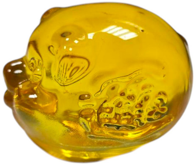招財進寶風水擺飾 宗教藝品DIY手工藝, 琉璃金豬5cm, 1個