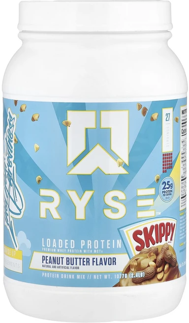 라이즈 로디드 프로틴 파우더 스키피 피넛 버터 맛 1077g, 1개, 1.077kg - 쿠팡
