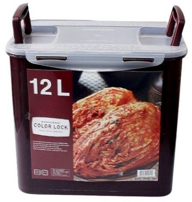 대용량 완전밀폐 김치통 OPA 12L, 1개