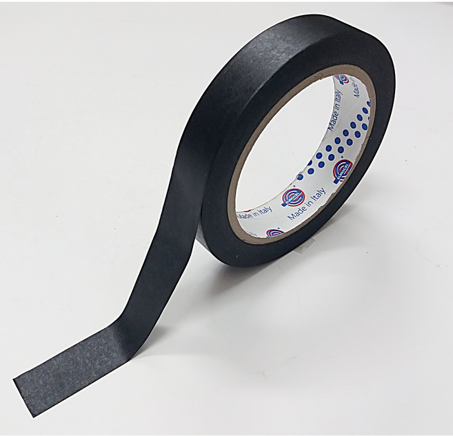 검정 마스킹 종이테이프 30mm 35mm 40mm 50mm 60mm 70mm 80mm 블랙, 폭80mm, 1개