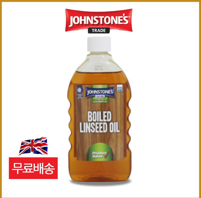 존스톤스 보일드 린시드오일(무료배송)500mlx1개, 1개