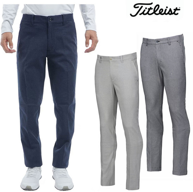 타이틀리스트 TLPMP366J 남자 골프 바지 도비 테이퍼드 약기모 팬츠