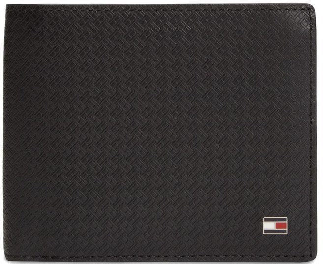 타미힐피거 텍스처 지갑