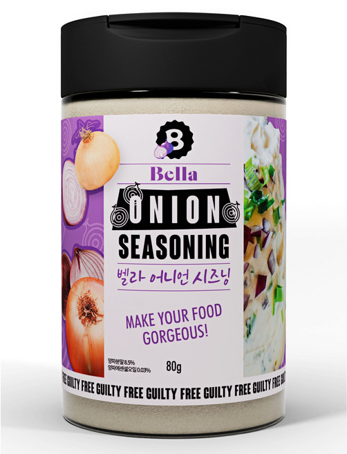 벨라 제로 어니언시즈닝, 1개, 80g