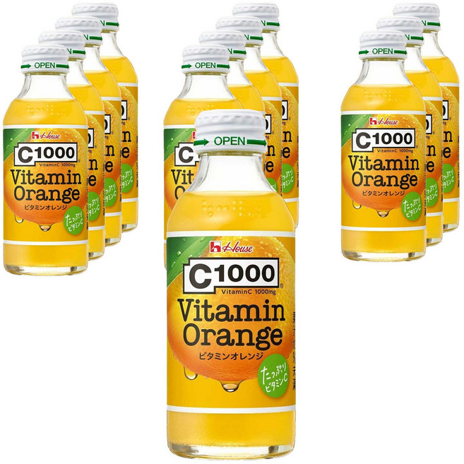 House 好侍 C1000 維他命柳橙, 140ml, 12個