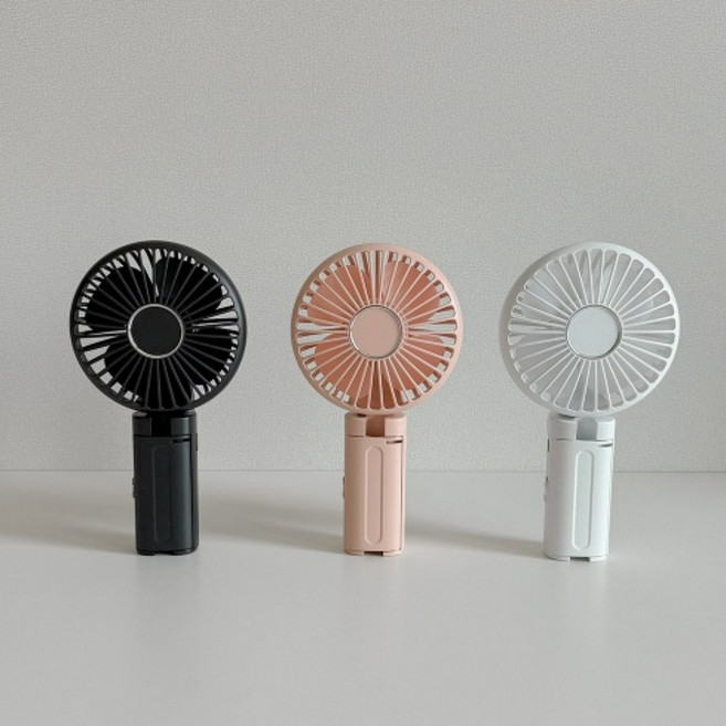 양산 우산고정 휴대용 선풍기 손선풍기 핸드 무선 미니 탁삭용 멀티 손풍기, E-800, 블랙