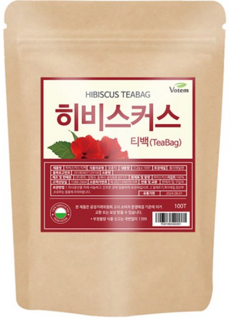 보탬 히비스커스 삼각 티백차, 1.2g, 100개입, 9개