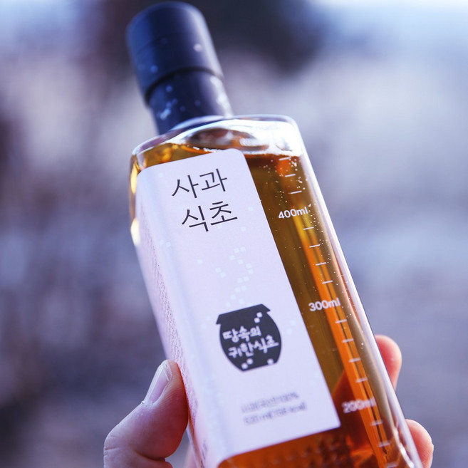 한상준명인 애사비 사과식초 520ml 천연발효 애플사이다비니거, 1개