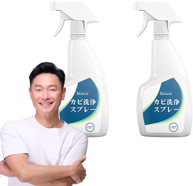 除黴慕斯 台灣製造 快速除霉 浴室/廚房/洗衣機適用, 2個, 400ml